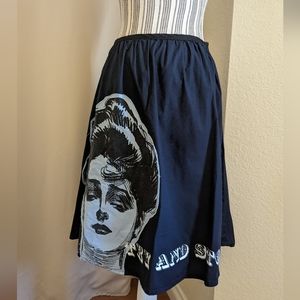 Gibson girl print skirt